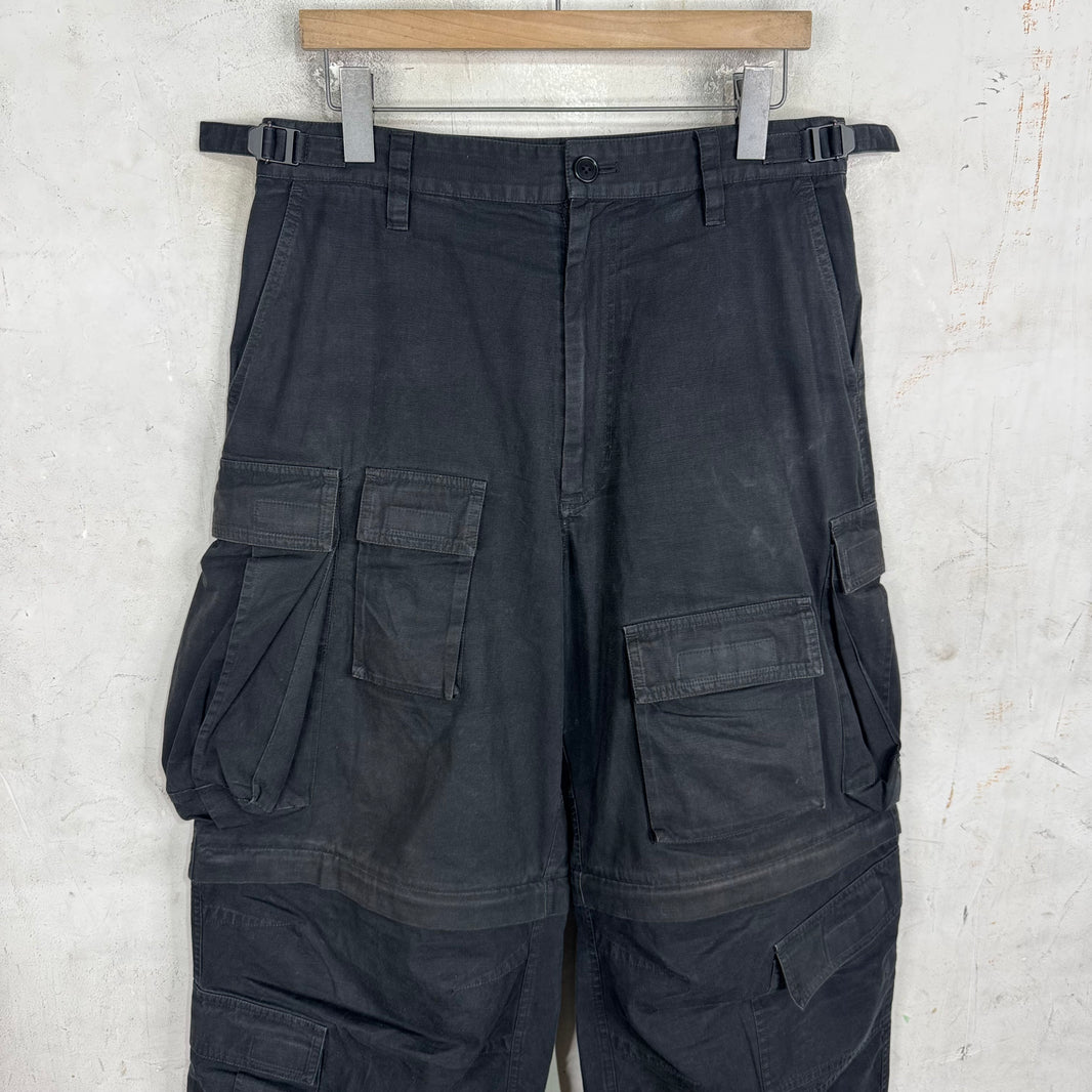 Balenciaga Multipocket Convertible Cargos