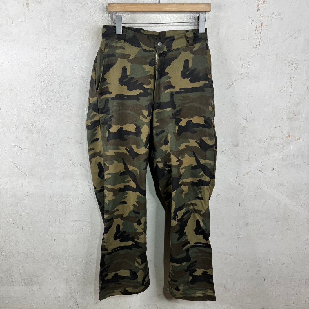 HBA Double-Waisted Camo Pants