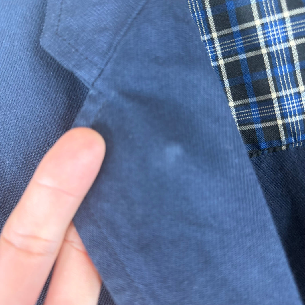 CDG Navy Cotton Blazer