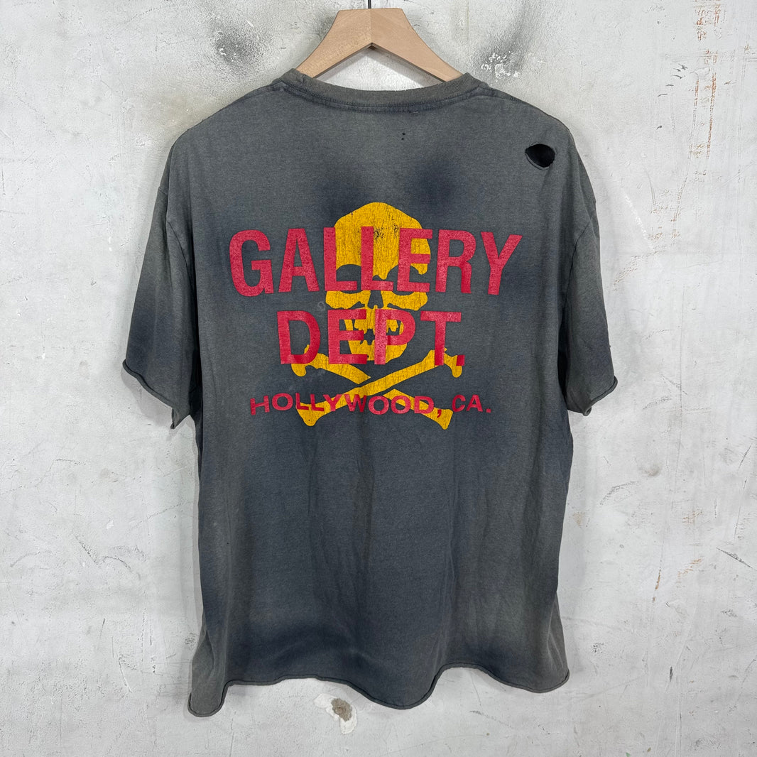 Gallery Dept Skull Logo Pocket T-Shirt