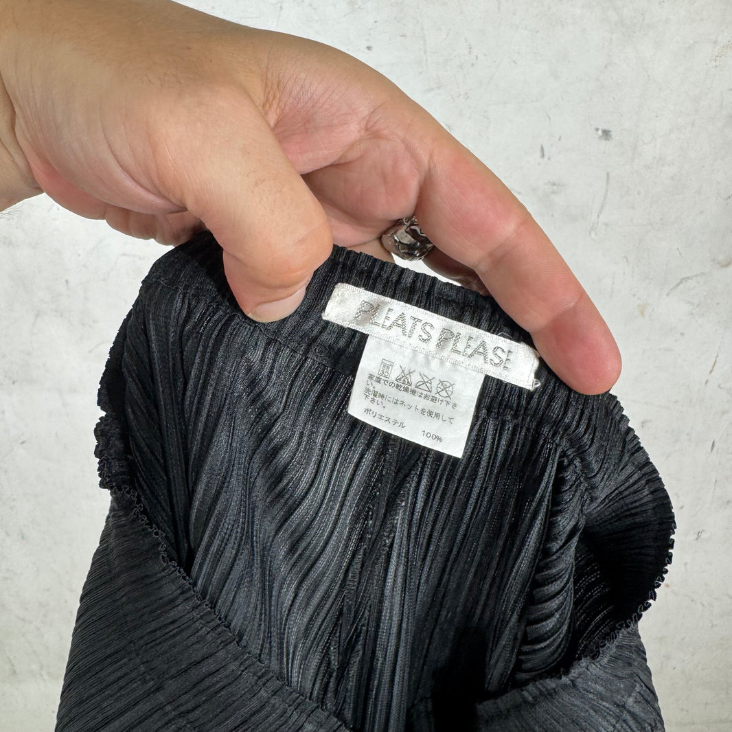 Issey Miyake Pleates Please Black Pants
