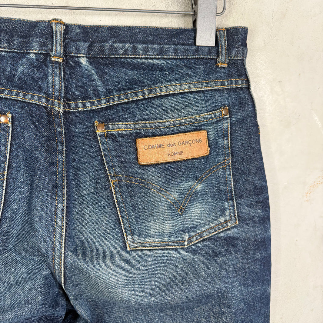 CDG Homme Washed Blue Jeans