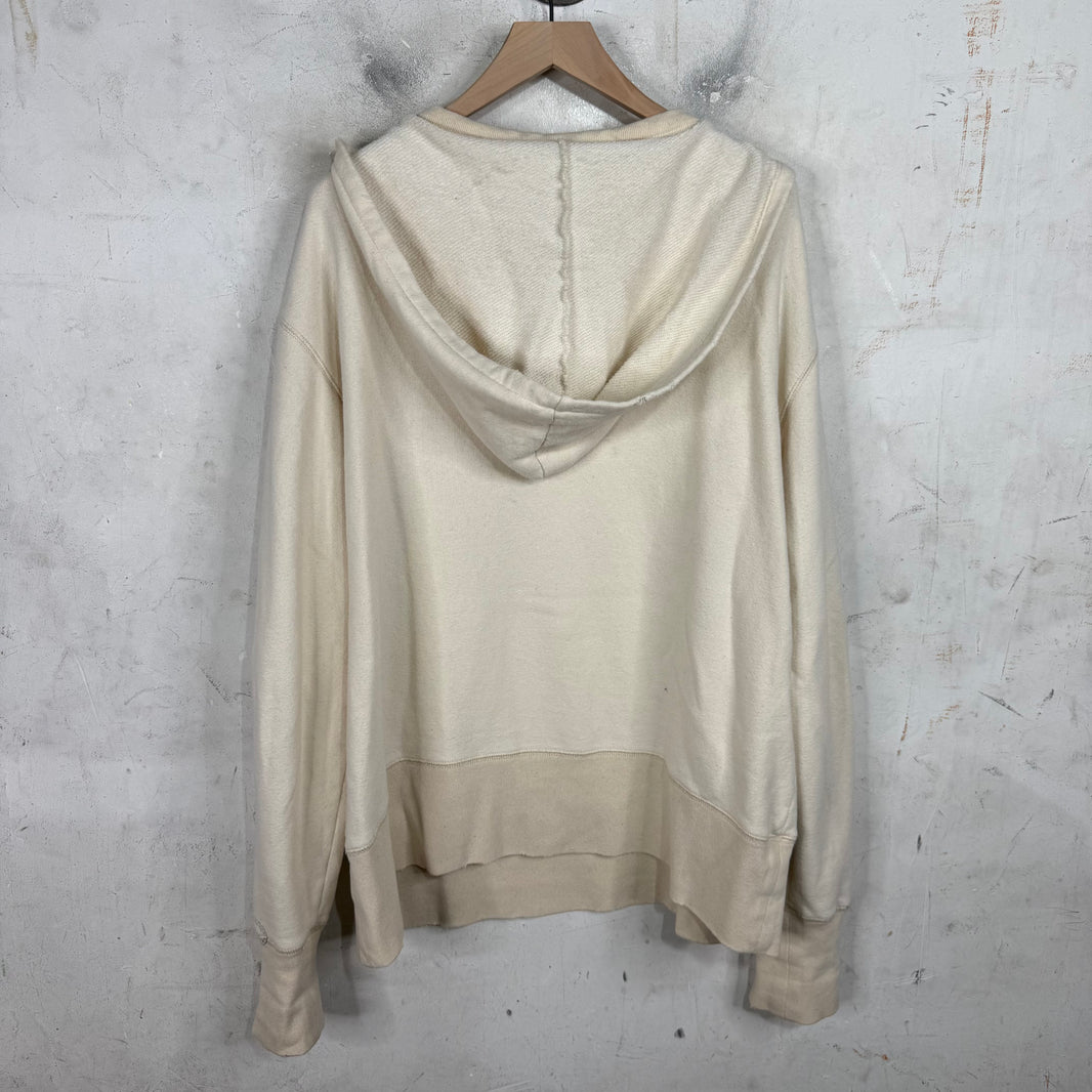 Margiela Off-White Stamp Logo Hoodie