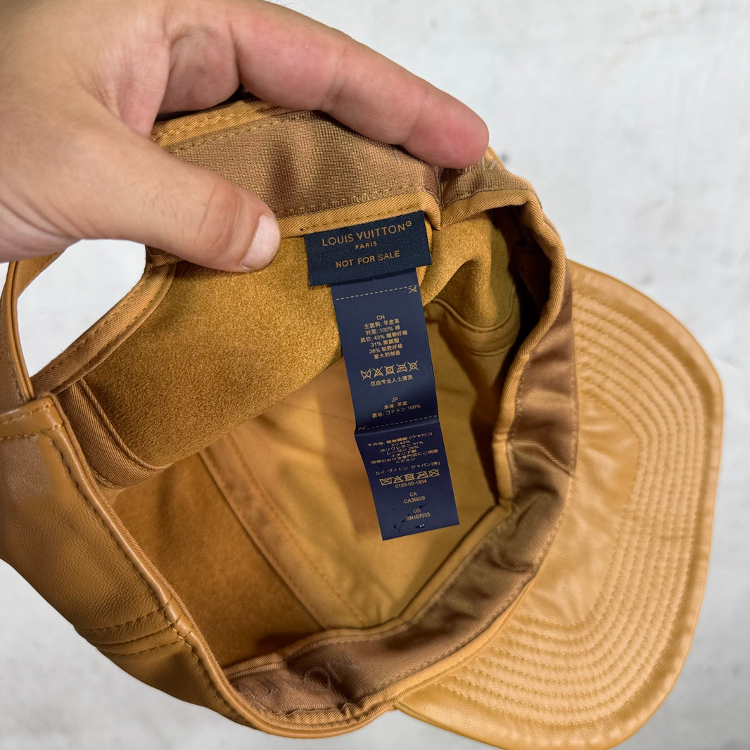 Louis Vuitton Leather Show Invite Buttersoft Hat