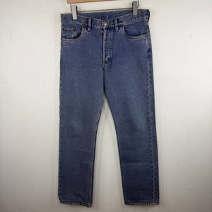 Balenciaga Tinted Blue 5 Pocket Jeans