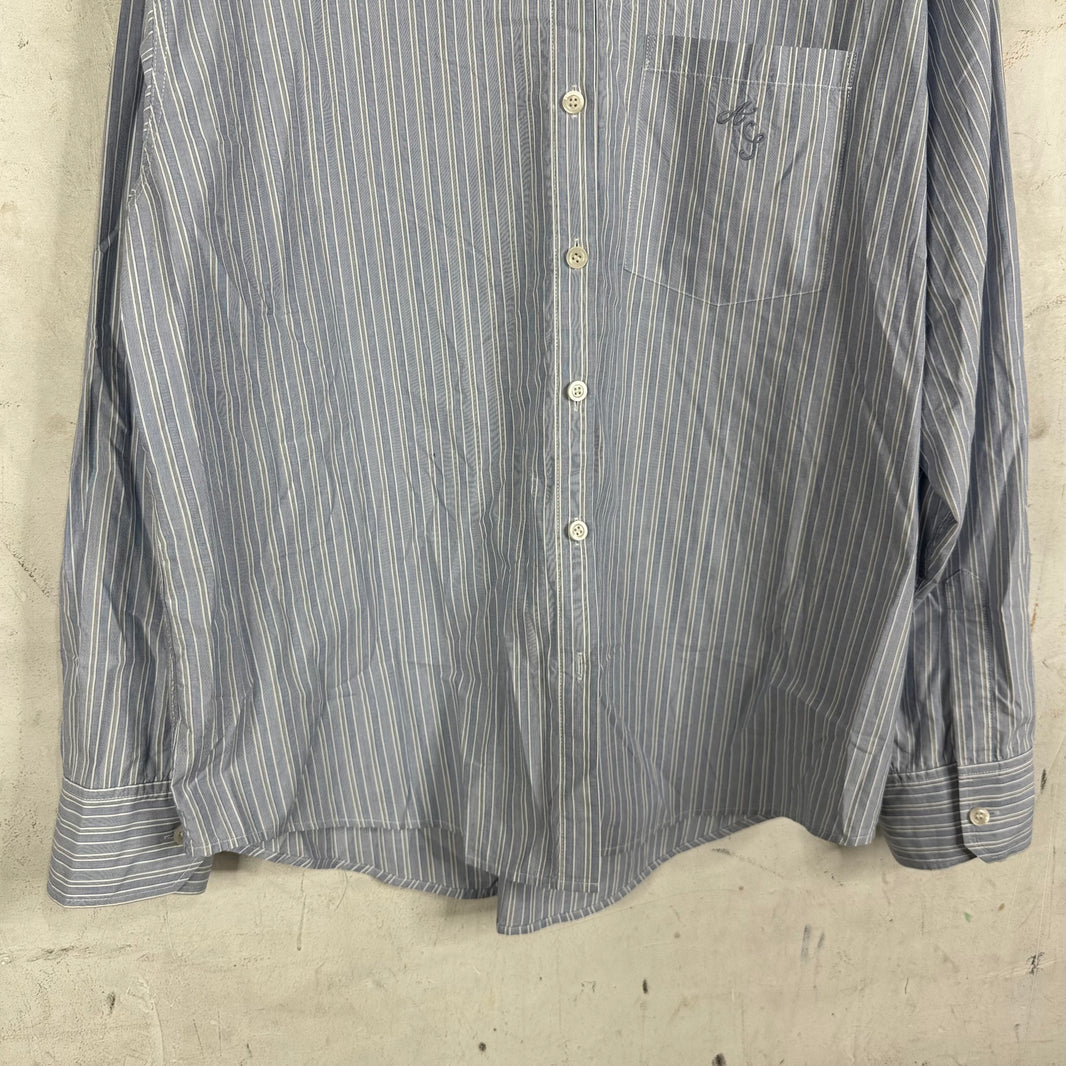 Acne Studios Double Collar Striped LS Shirt
