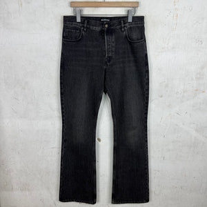 Balenciaga Charcoal Flared Jeans
