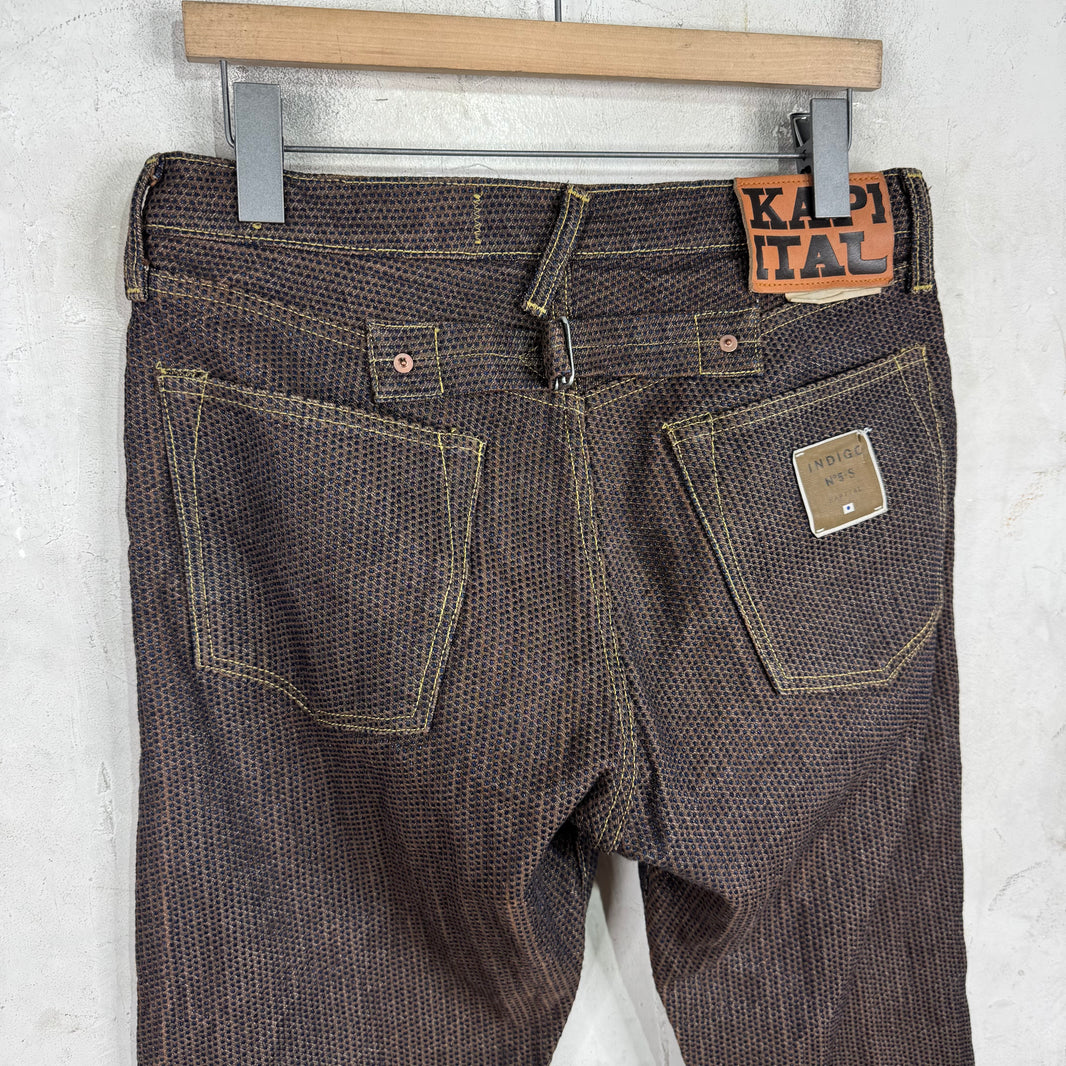 Kapital Brown Century Jeans