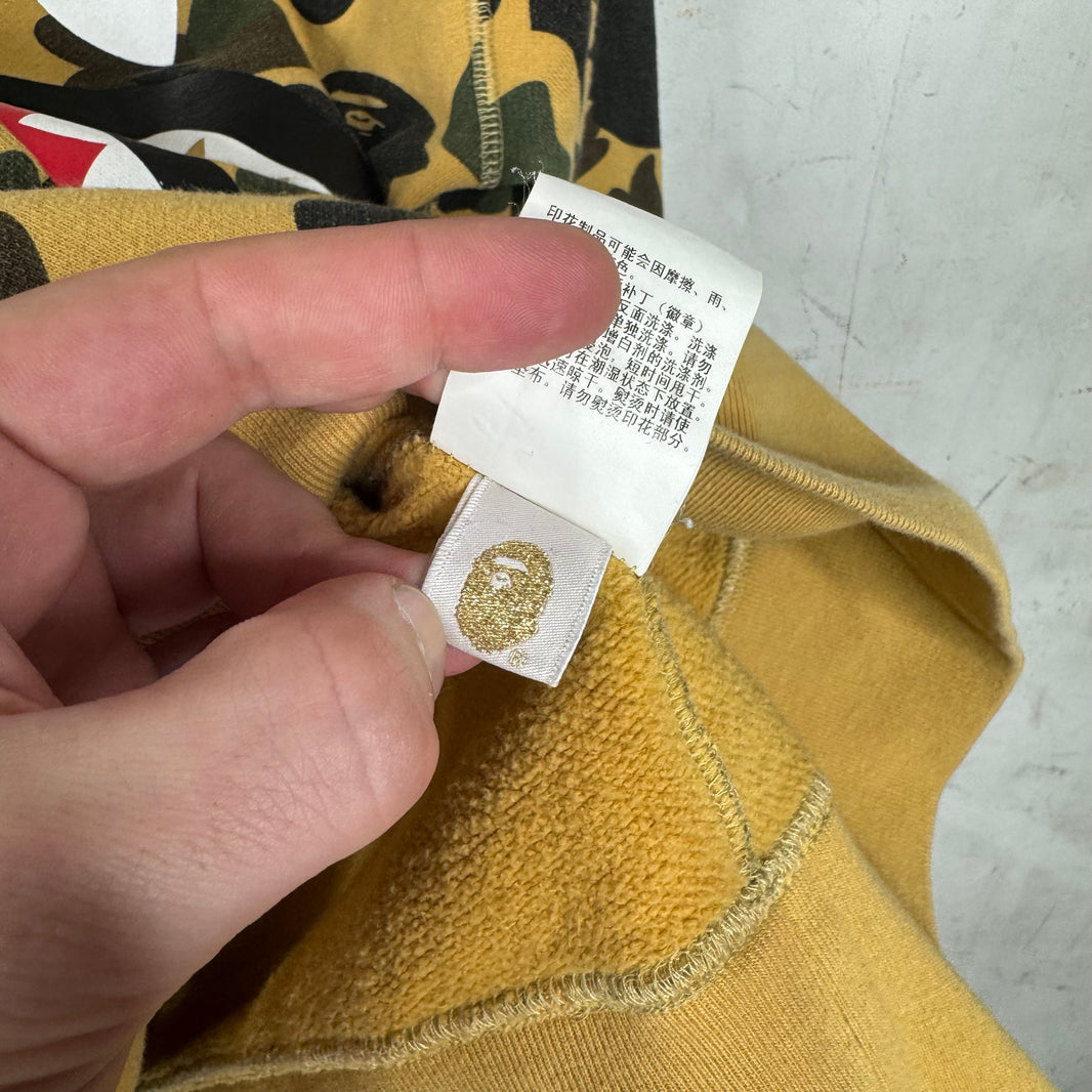 Bape Camo Shark Crewneck Sweater