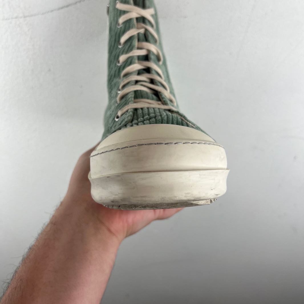 DRKSHDW Blue Corduroy Ramone Sneakers