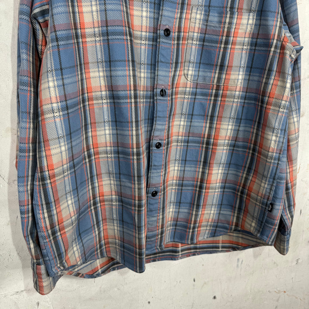 Stussy Blue Cotton Flannel