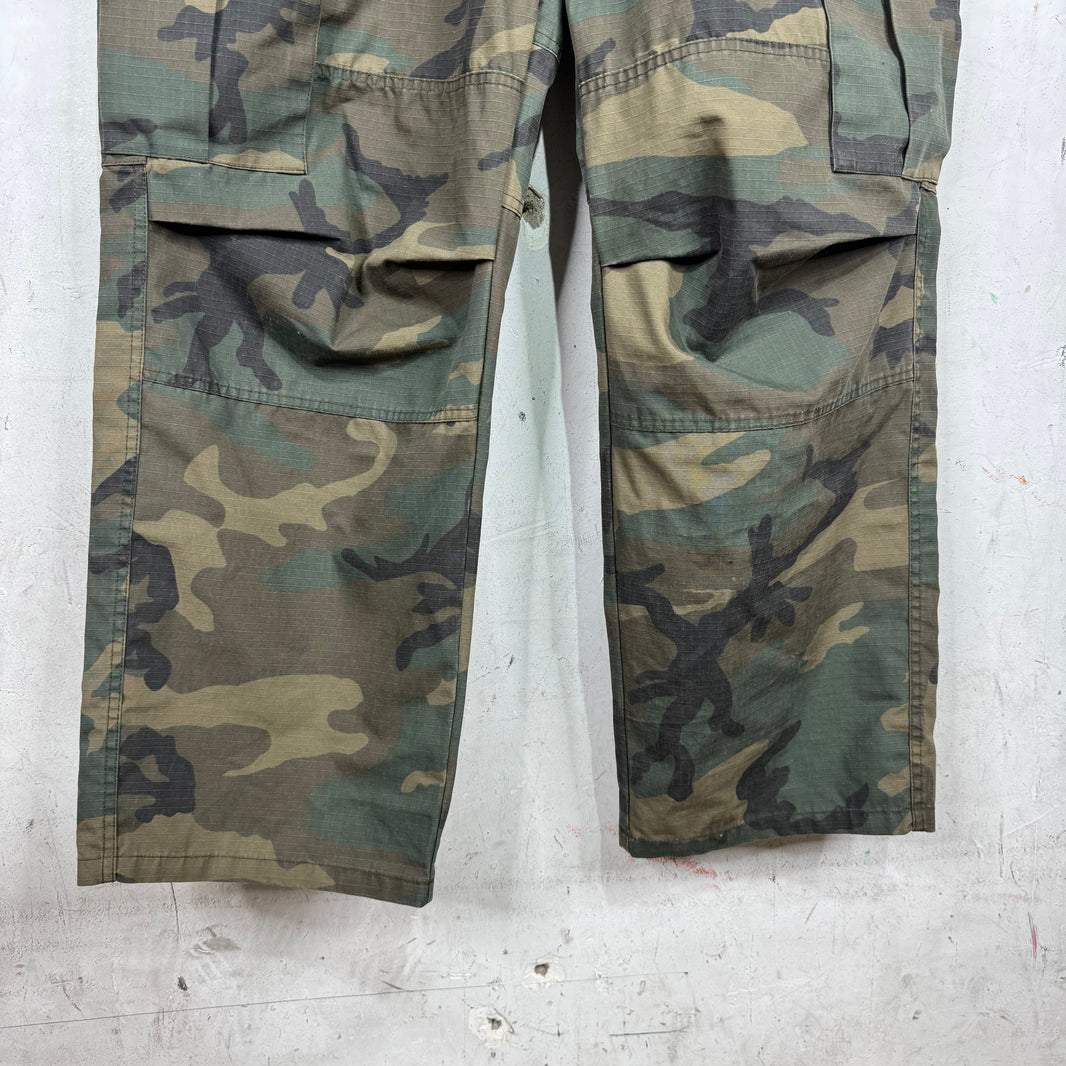 Project G/R Triple Layered Green Camo Cargo Pants