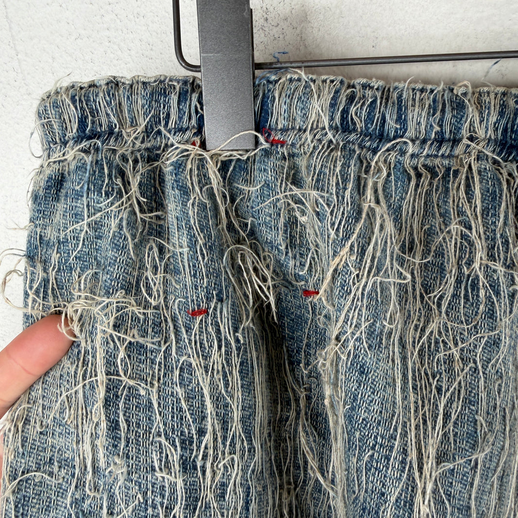 Diesel D-Marshall Frayed Denim Jeans