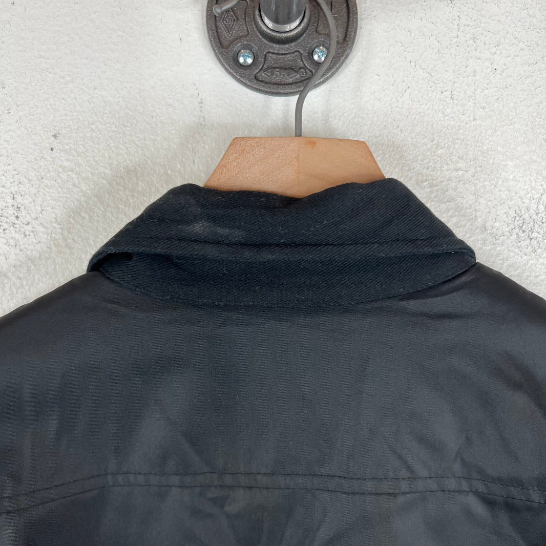 Prada Padded Snap Button Badge Jacket