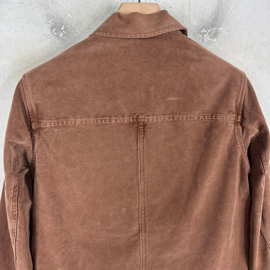 Our Legacy Pink Bleach Vintage Moleskin Jacket