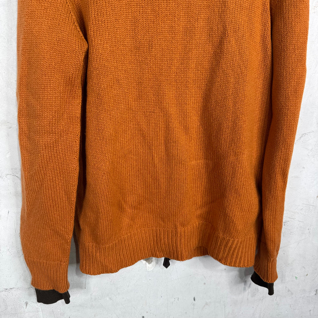 Hermes Double Layered Zip Knit