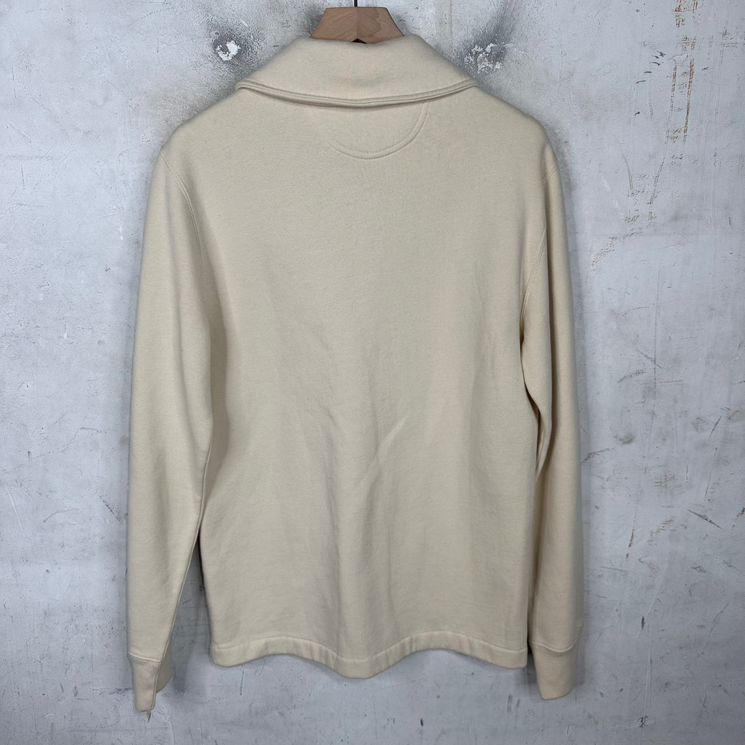 Ralph Lauren Rugby Roll Collar Cotton Cardigan