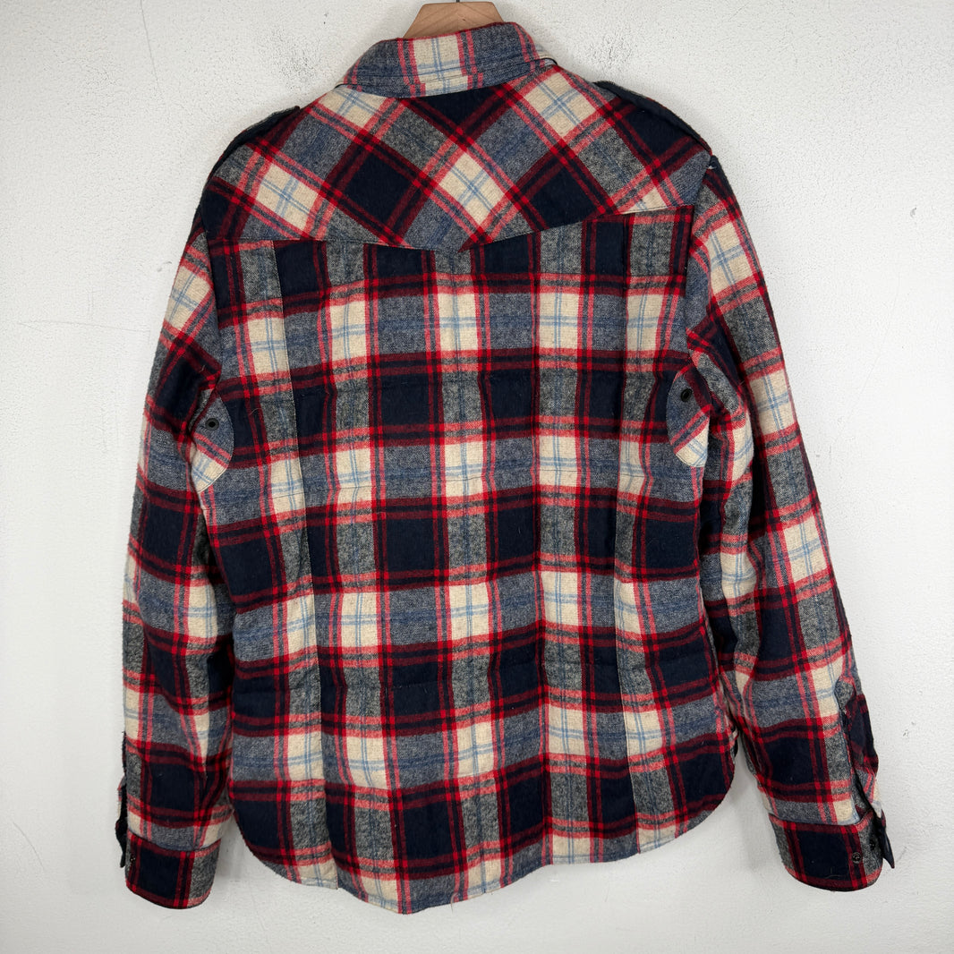 Moncler Puffer Lined Flannel