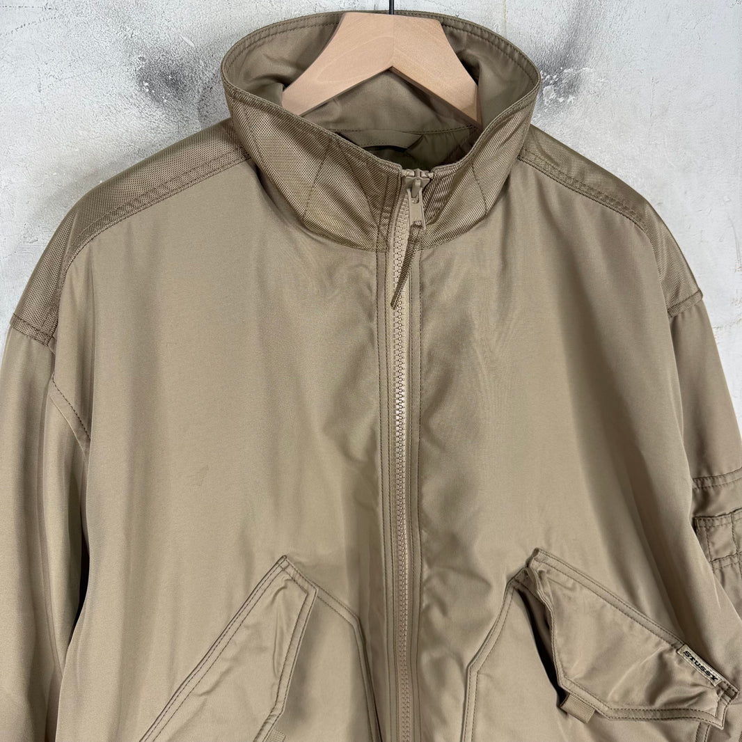 Stussy Mock Neck Flight Bomber
