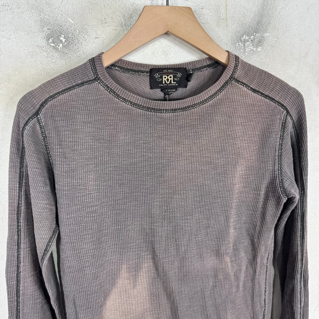 RRL Sunfaded Waffle L/S