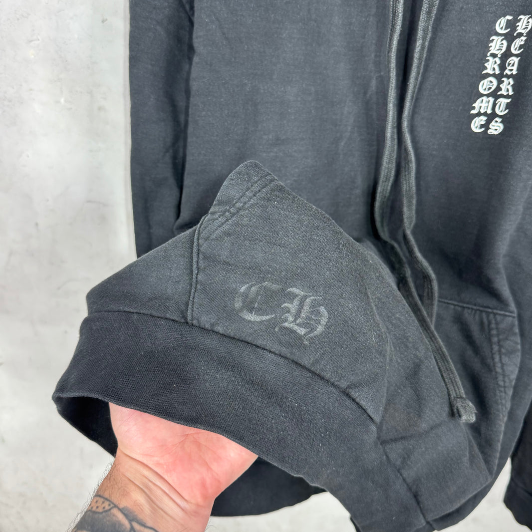 Chrome Hearts Vertical Logo Hoodie