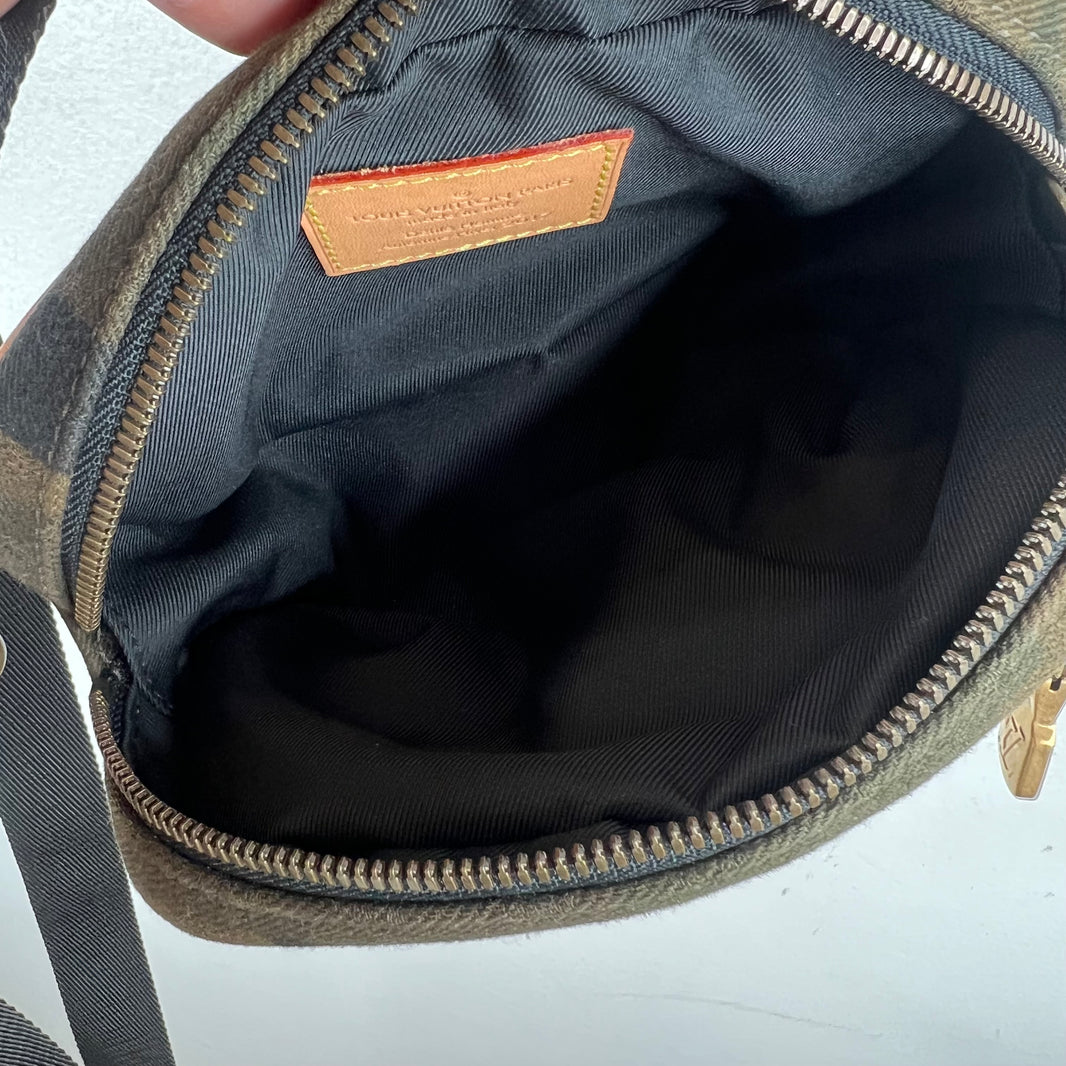 Louis Vuitton Supreme Camo Monogram Mini Bum Bag