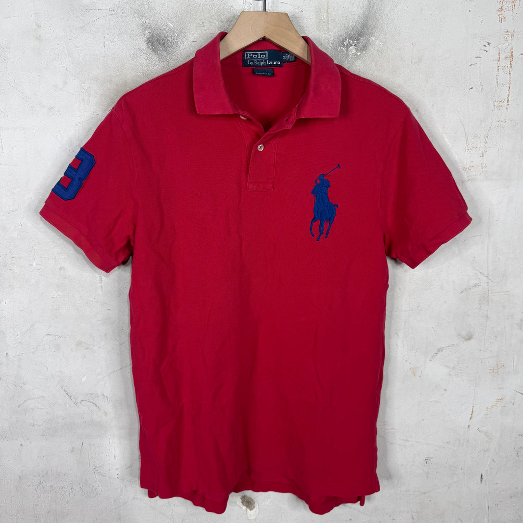 Ralph Lauren Red/Blue #3 Big Pony Polo