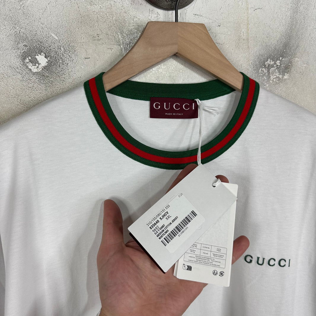 Gucci Webbed Ringer T-Shirt