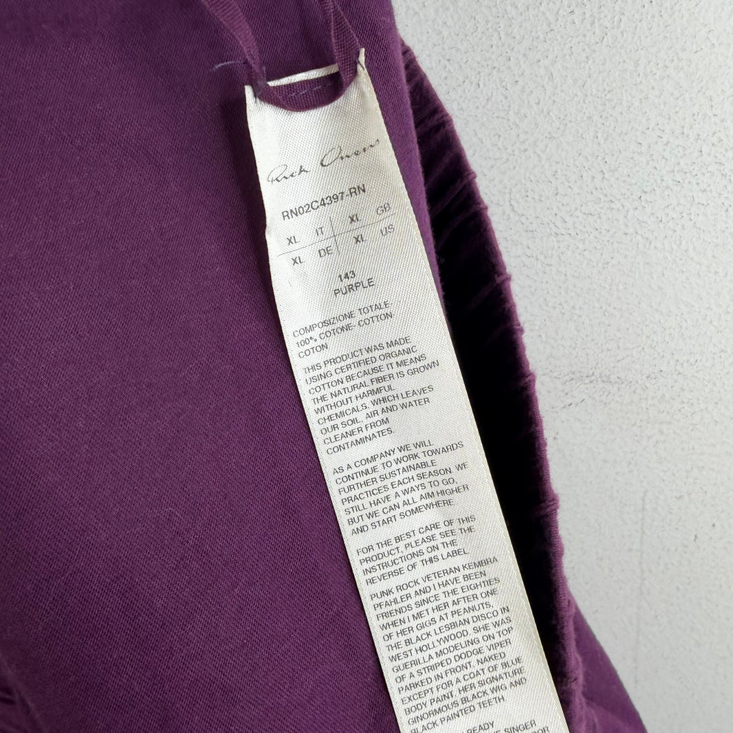 Rick Owens Purple Boxer Shorts