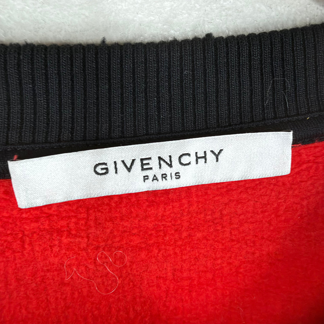 Givenchy Stripe Patched Crewneck
