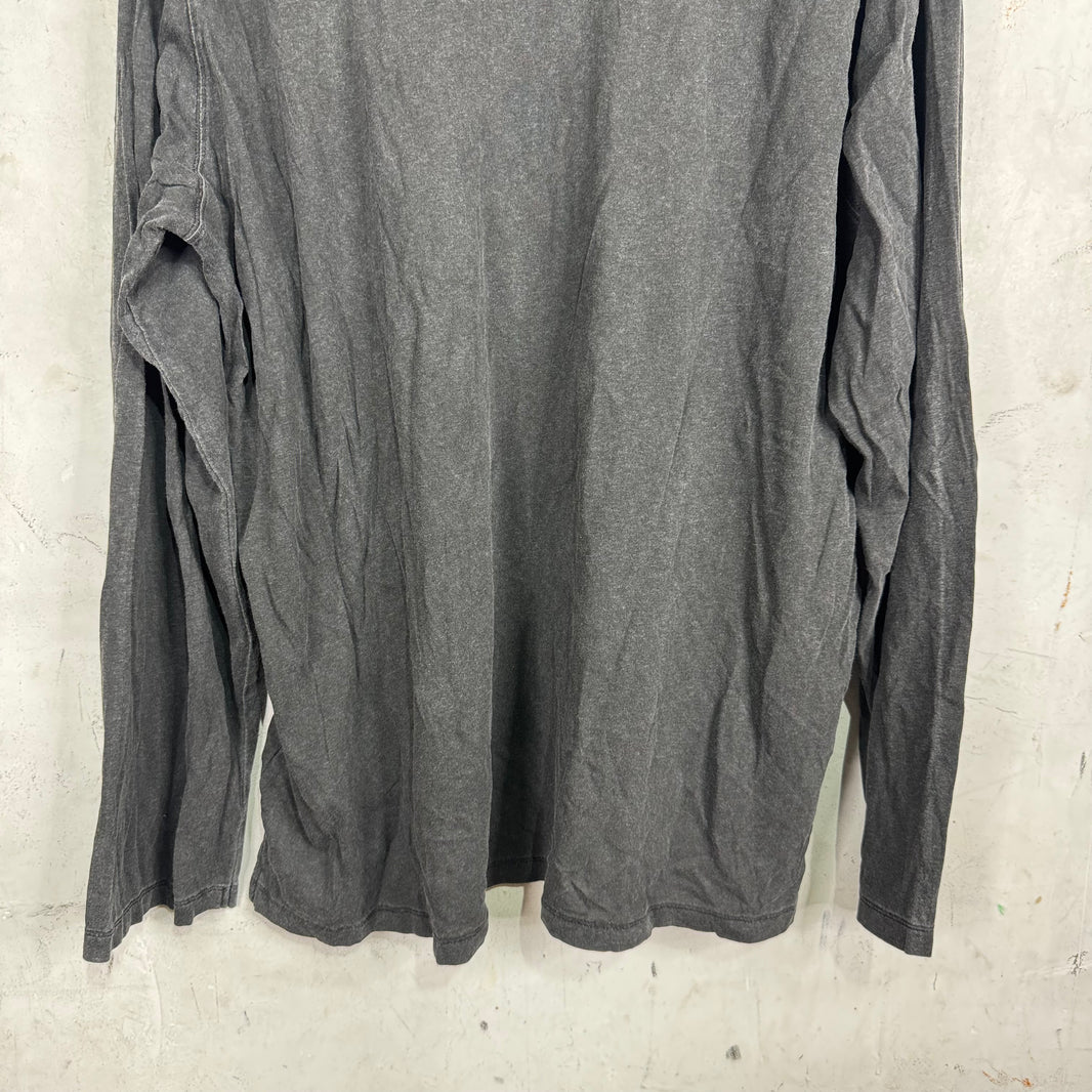 Our Legacy George L/S Washed Black T-Shirt