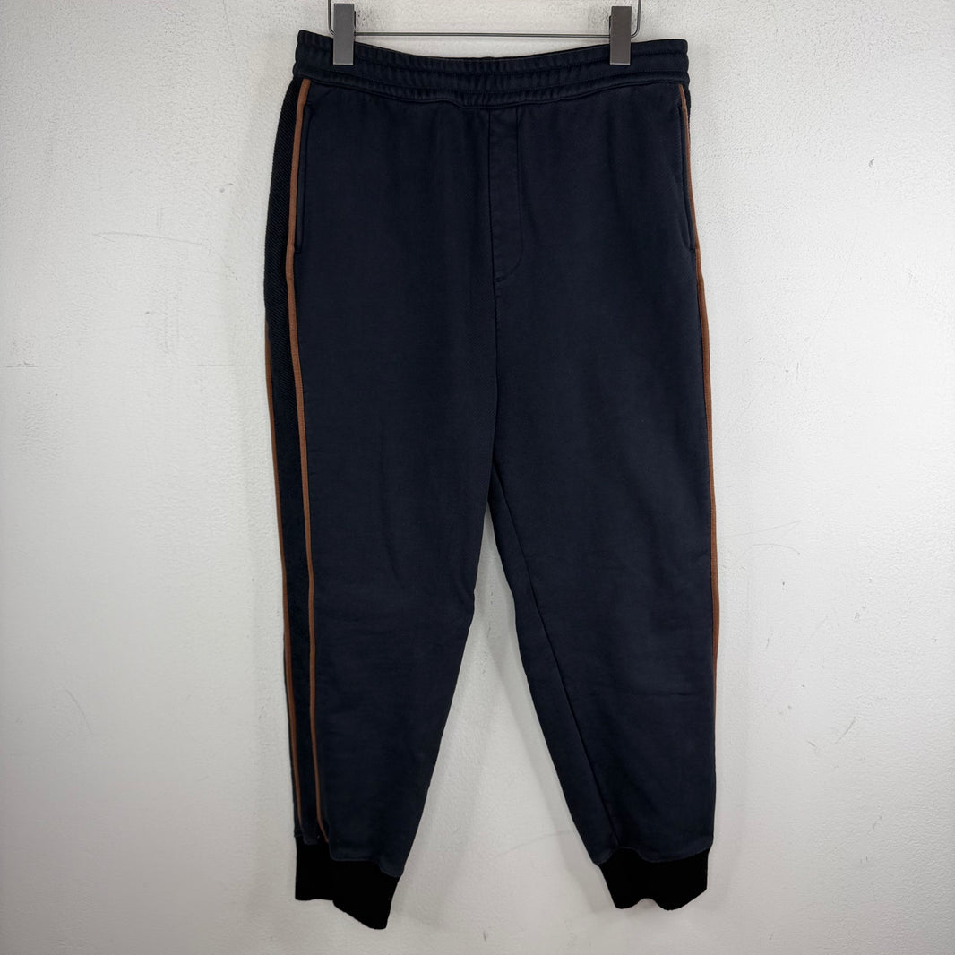 Loewe Navy Side Ribbed Sweatpants