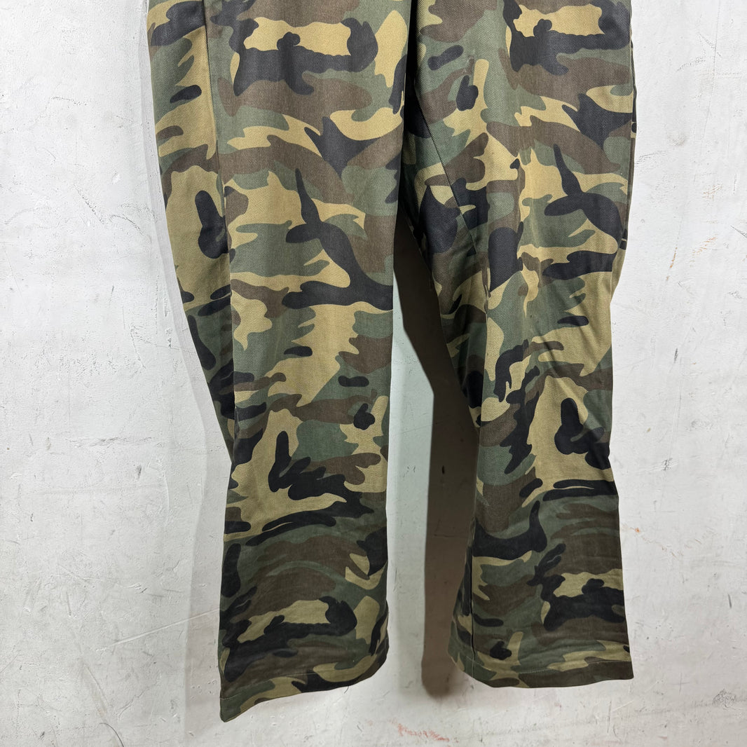 HBA Double-Waisted Camo Pants
