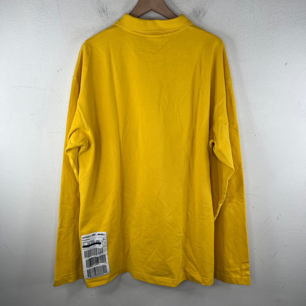 Vetements DHL L/S Polo Shirt