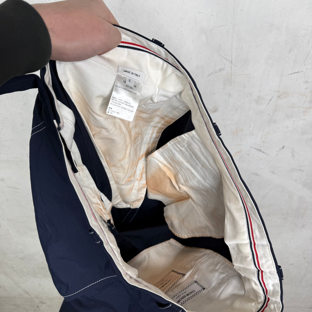 Thom Browne Navy Trousers