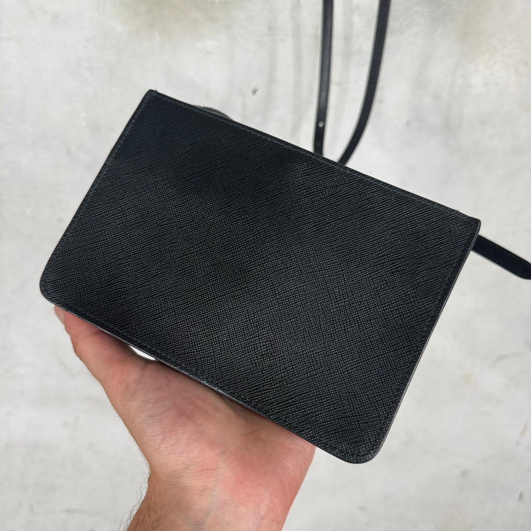 Prada Employee Leather Side Bag