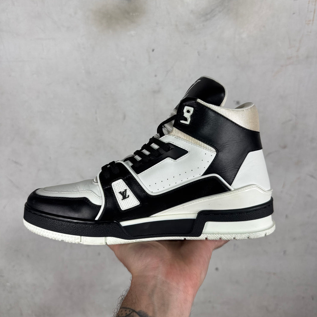 Louis Vuitton Black/White Mid Trainers