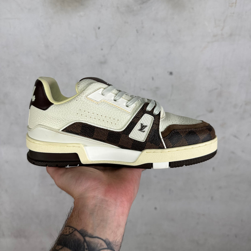Louis Vuitton Damier Cream Trainers