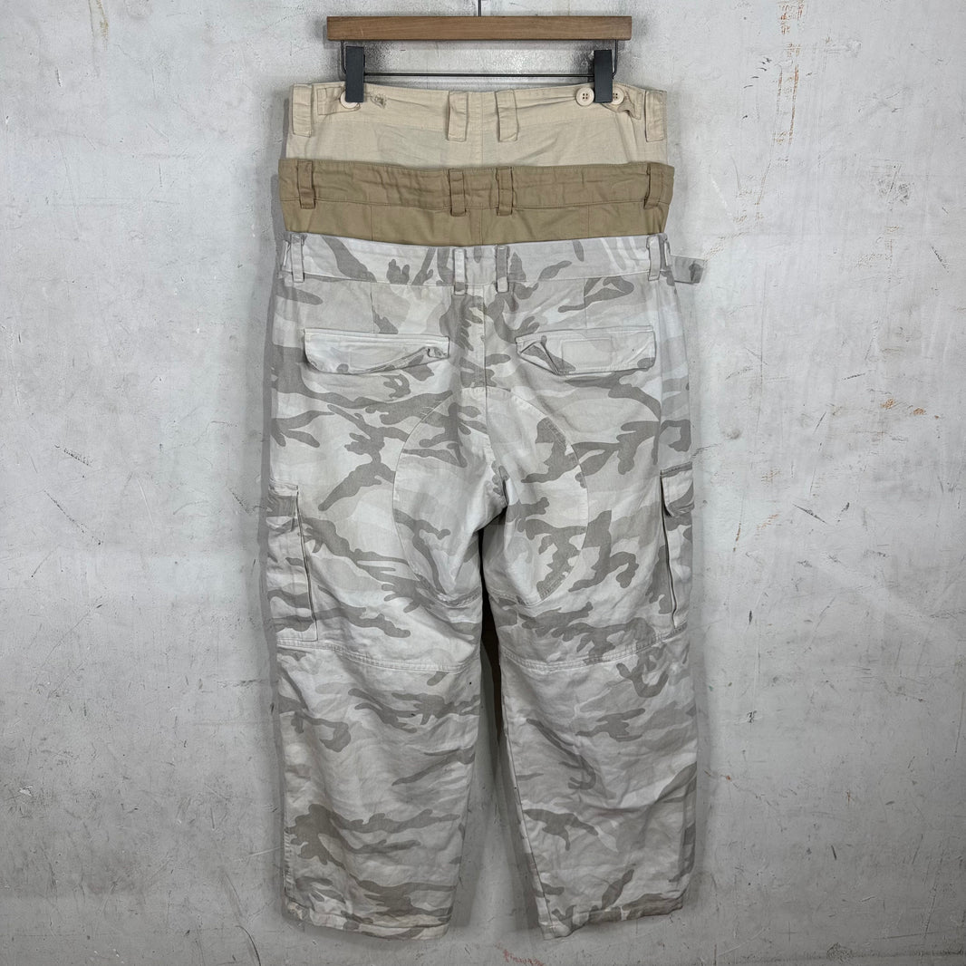 Project GR Triple Layer Sand Camo Cargos