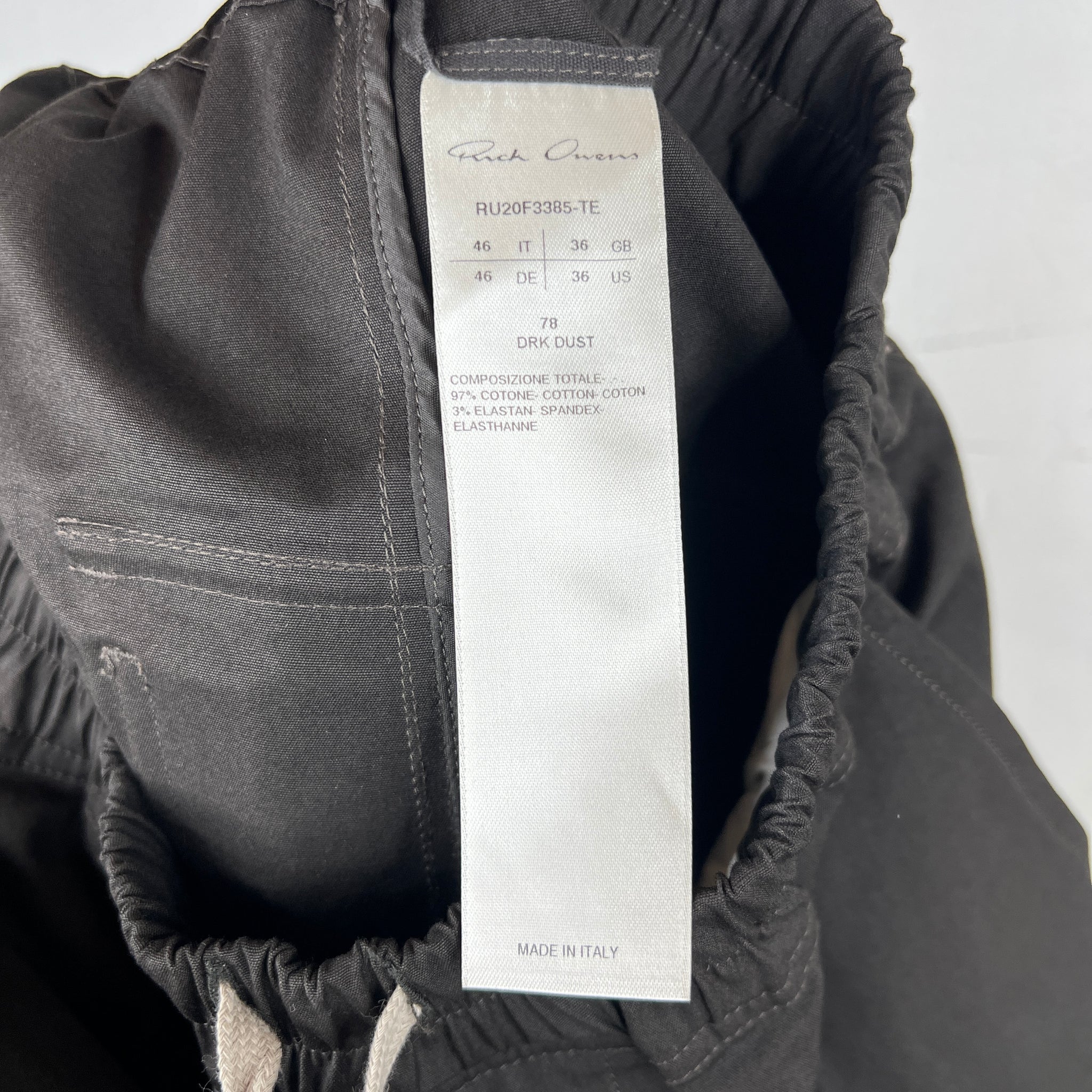 Rick Owens Performa Cropped 3/4 Cargo Pants – www.Lukes.store