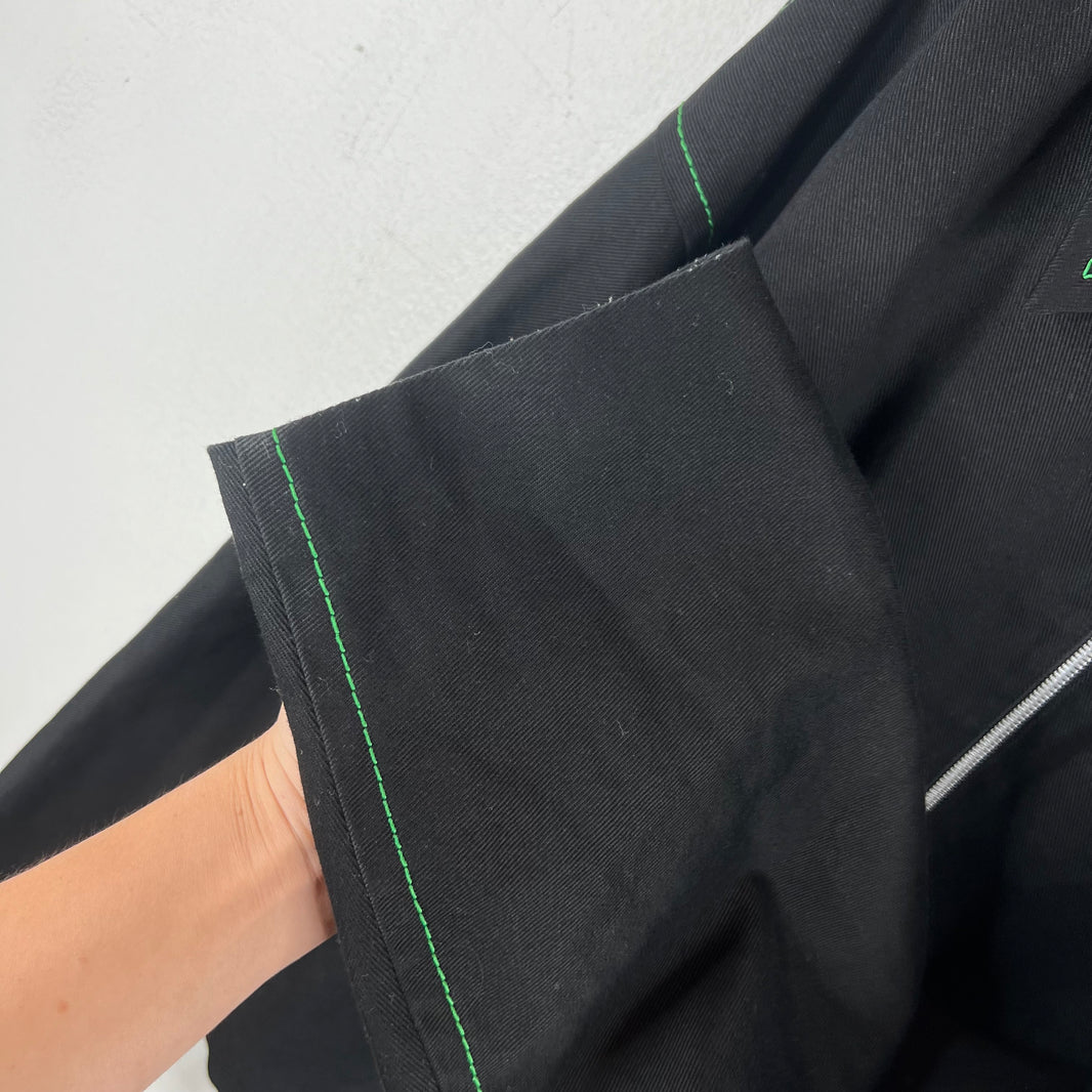 Bottega Veneta Black Contrast Stitch Jacket