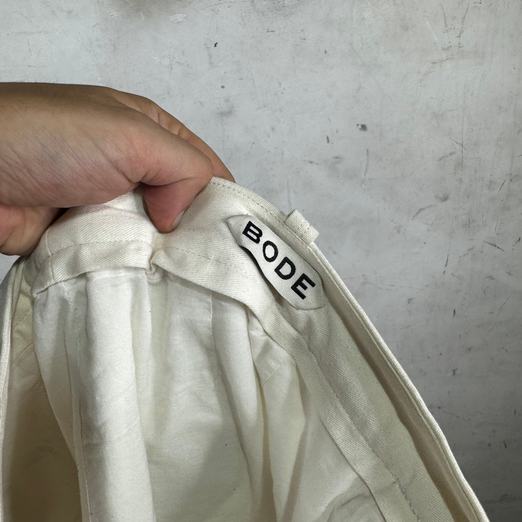 Bode Cambridge Patch Trousers