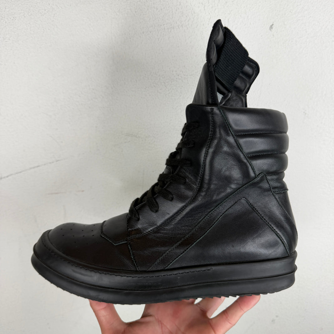 Rick Owens Triple Black Geobaskets