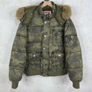 Supreme x True Religion Camo Puffer Jacket