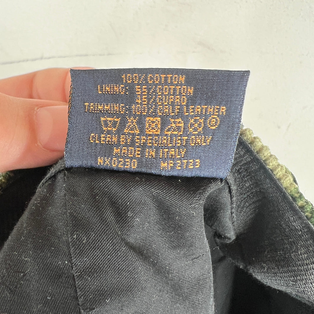 Louis Vuitton Corduroy Camo Hat