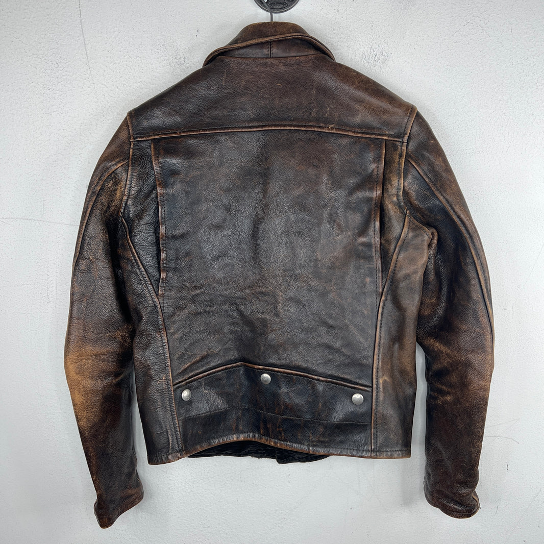 Blackmeans Brown Rider Leather Jacket