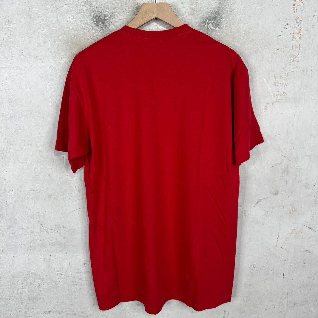 Supreme Red Morrisey Test Print Sample 3 T-Shirt