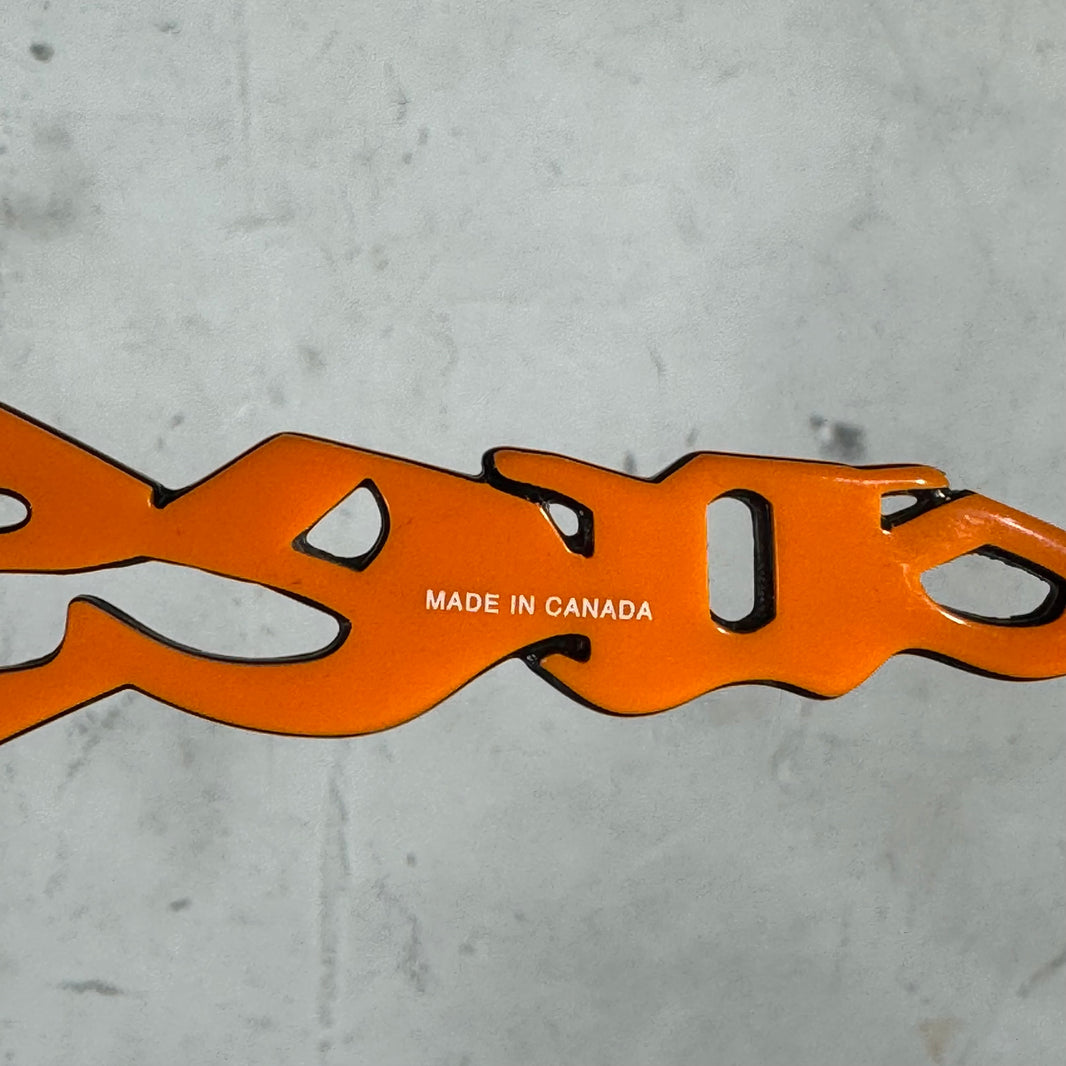 Endless Denim Orange Logo Sunglasses
