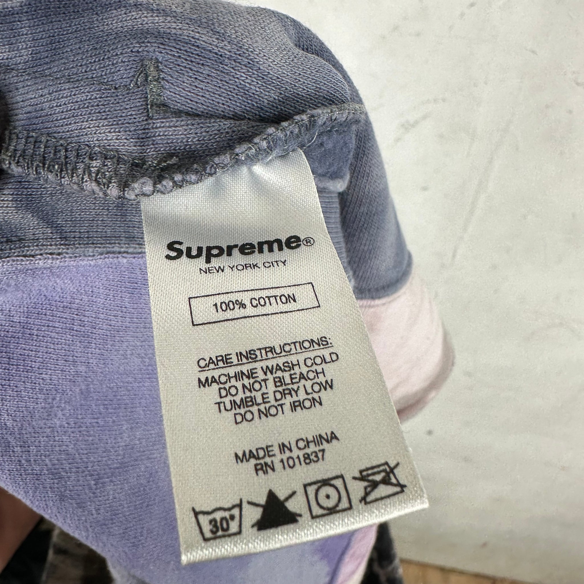 Supreme Patchwork Dyed Fleece Trousers