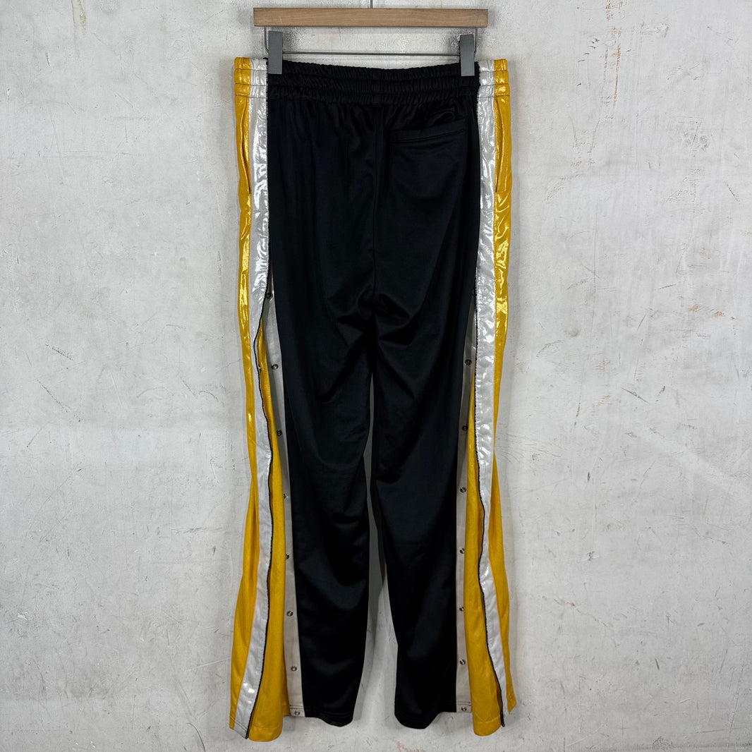 Vetements Foil Snap Flare Track Pants